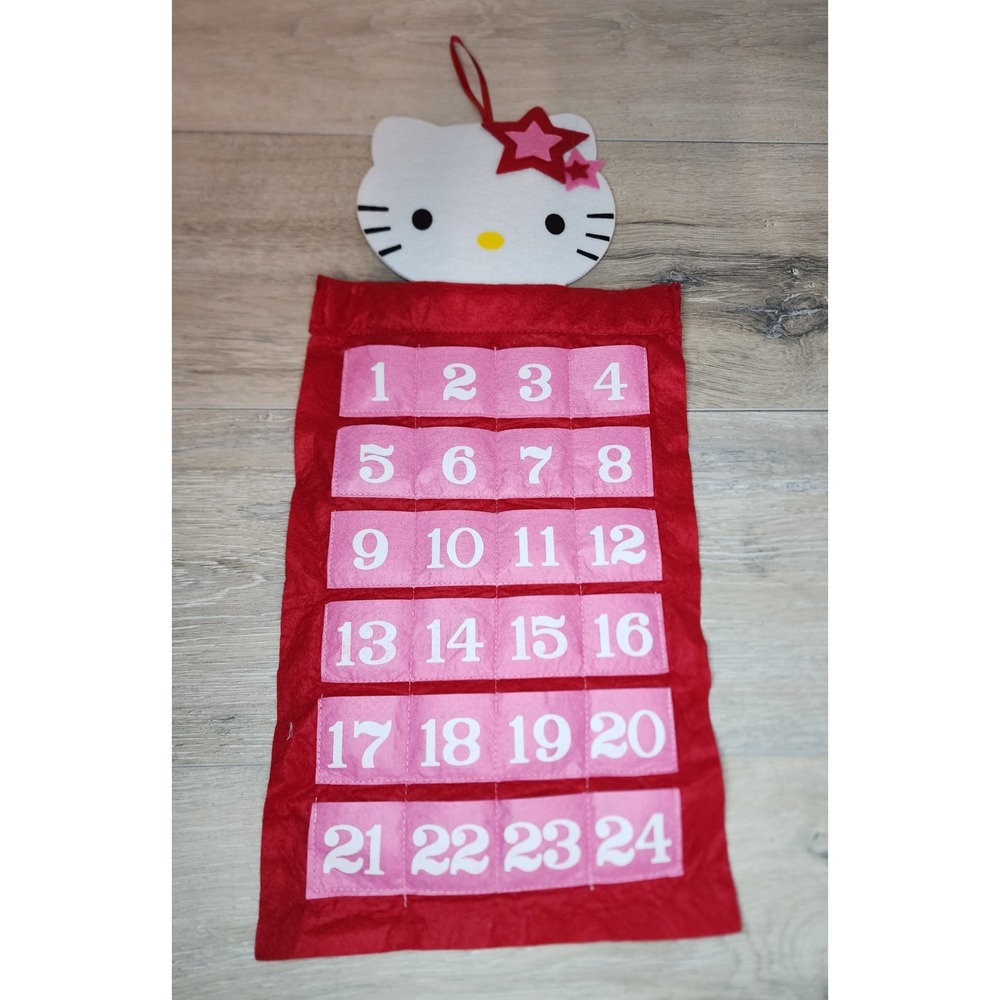 Hello Kitty Sanrio Walgreens Exclusive 2014 Felt Calendar